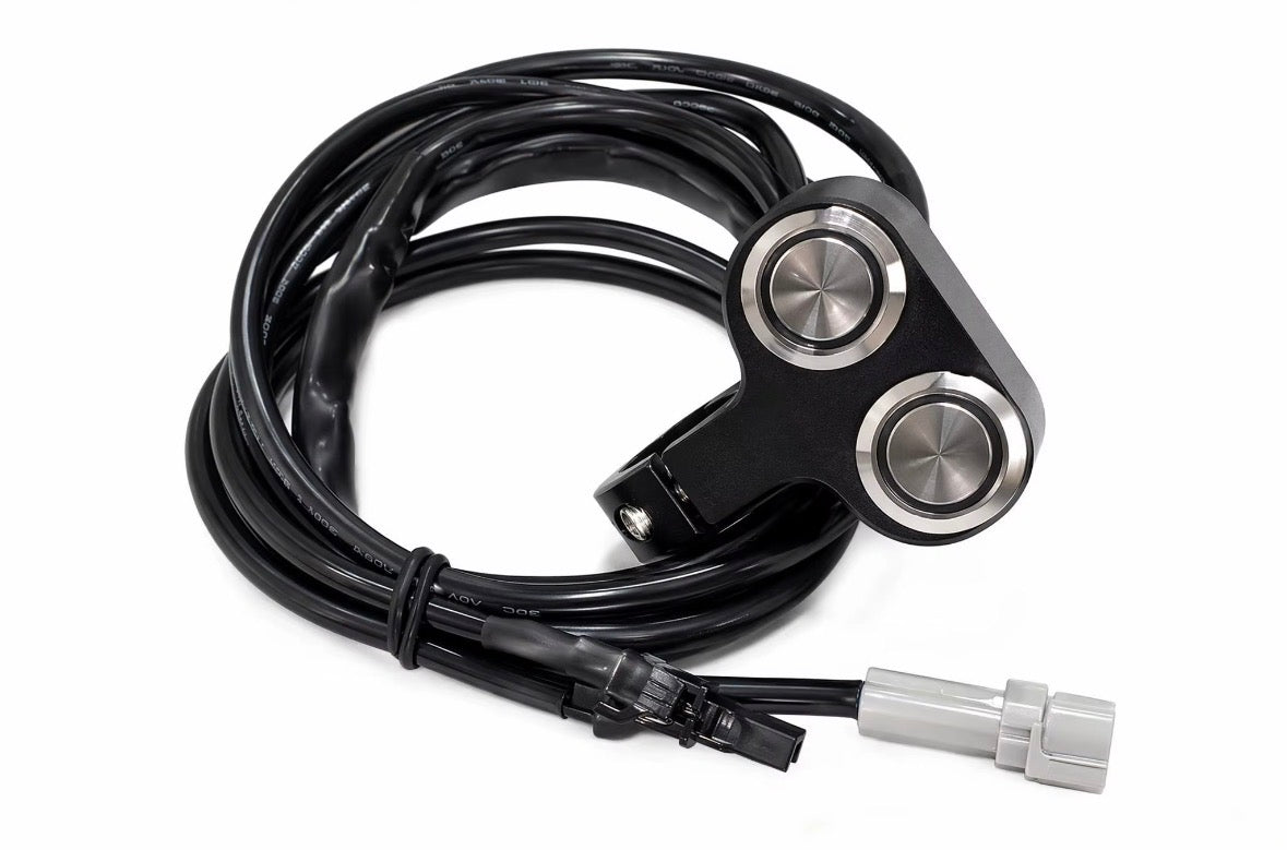 Surron Lbx plug and play rock light and front fake Baja
