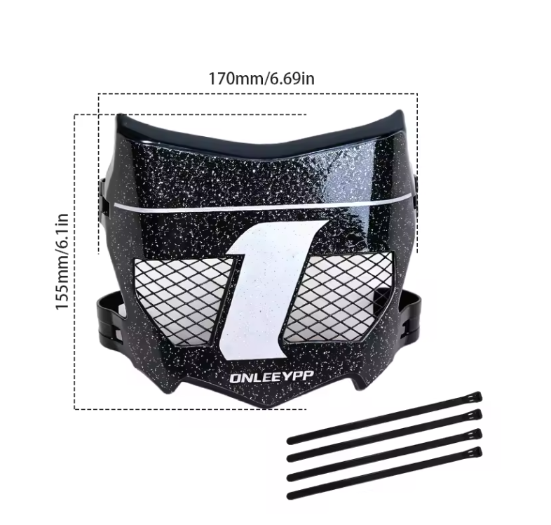 Fake motocutz vented plate (comes with decal)