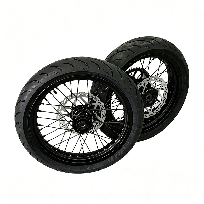 Axis 9 racing Surron ultra bee blacked out sumos