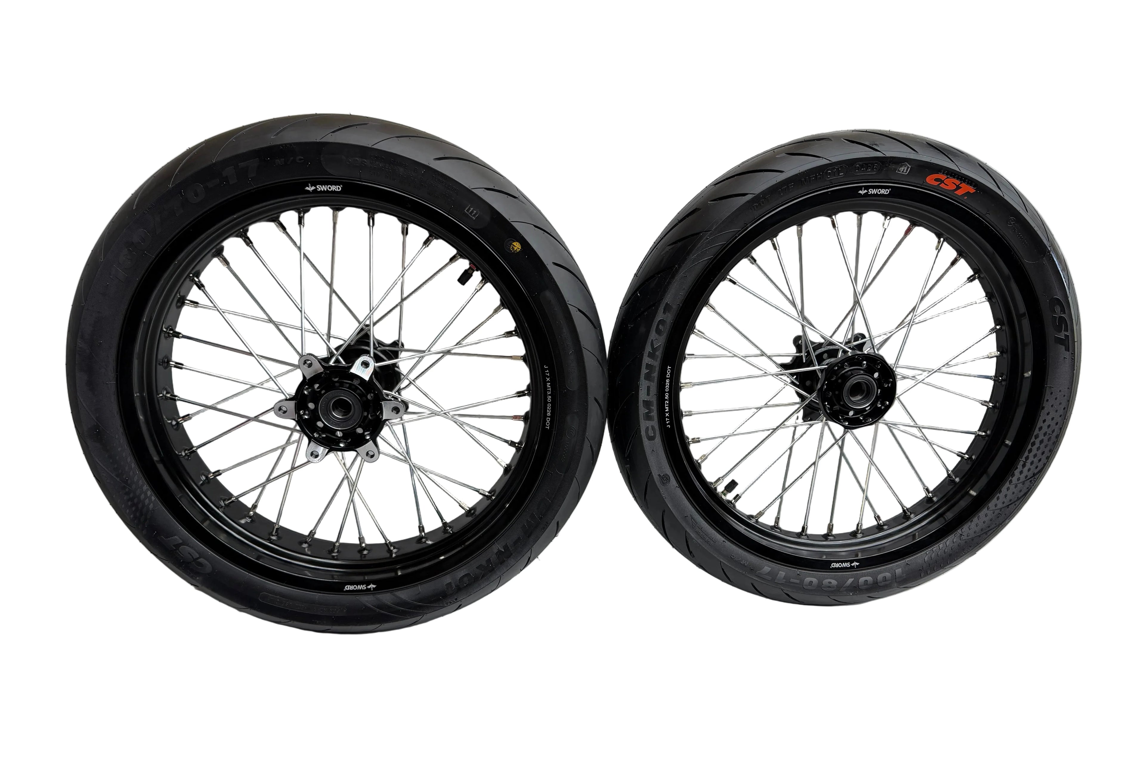 Ultra bee CST supermoto wheel set