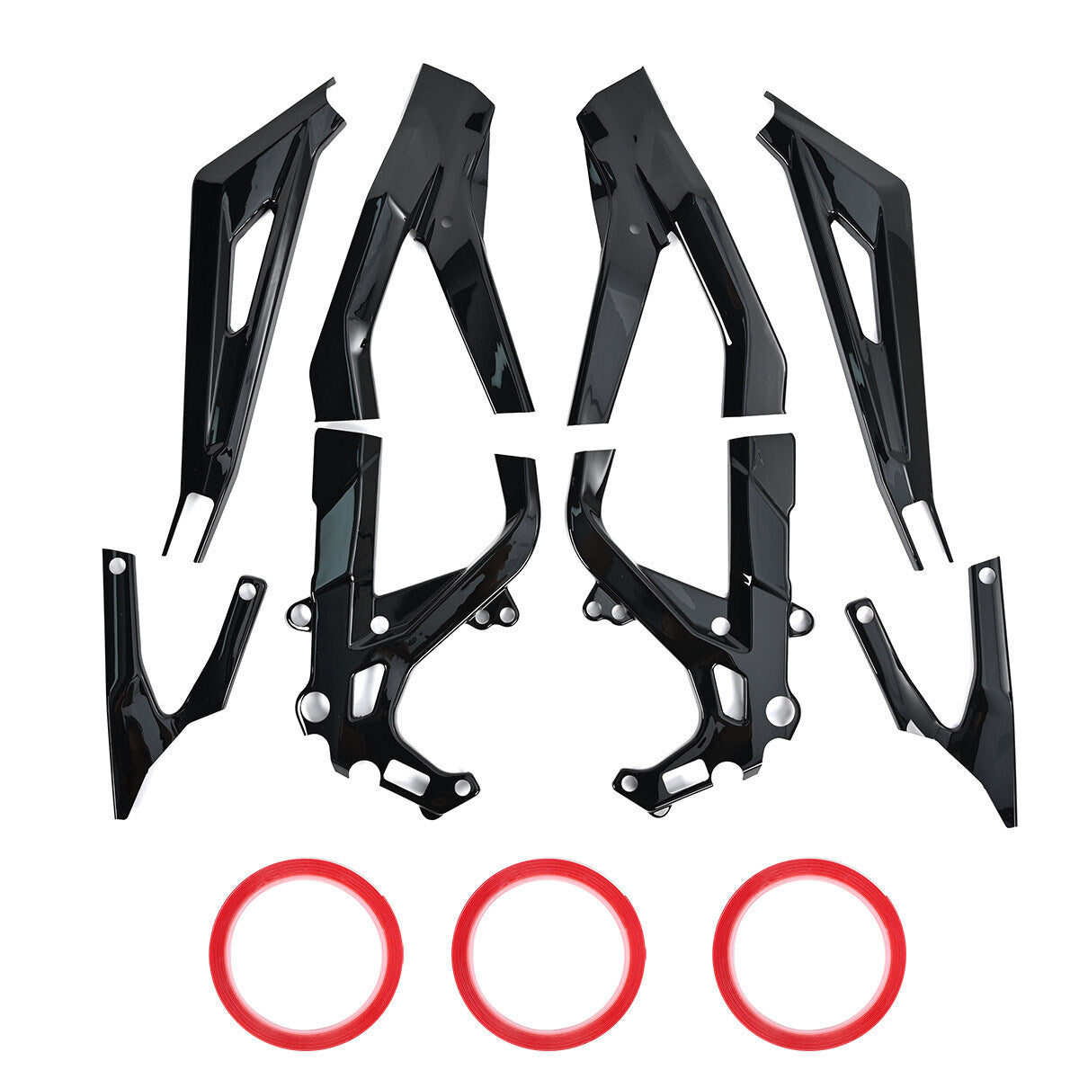 Surron light bee x frame guards ( gloss black )