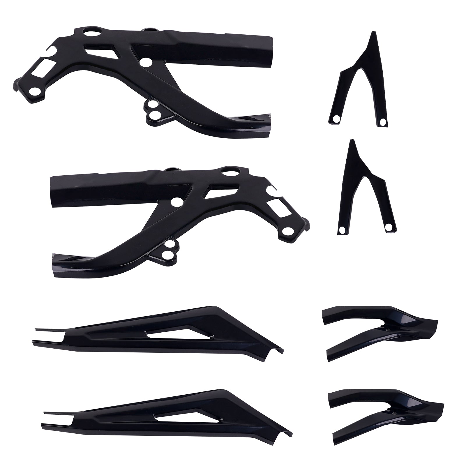 Surron light bee x frame guards ( gloss black )