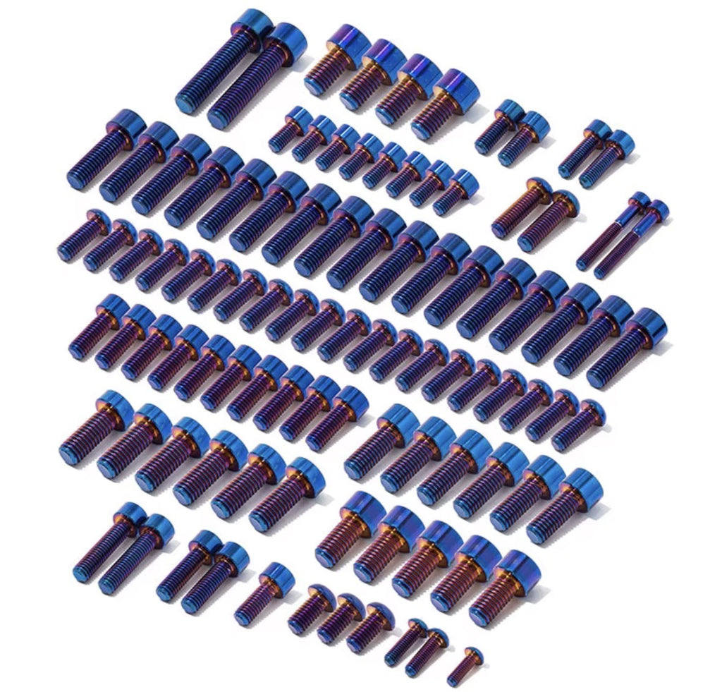 E ride pro full titanium kit( 52 bolts )