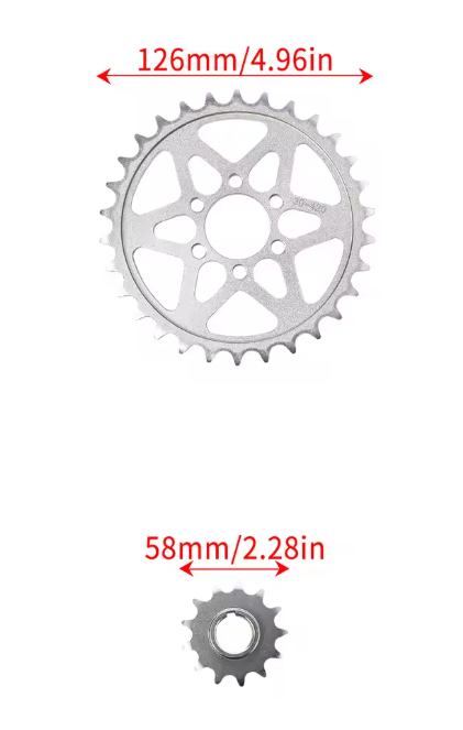 SURRON LIGHT BEE X — CHAIN DRIVE